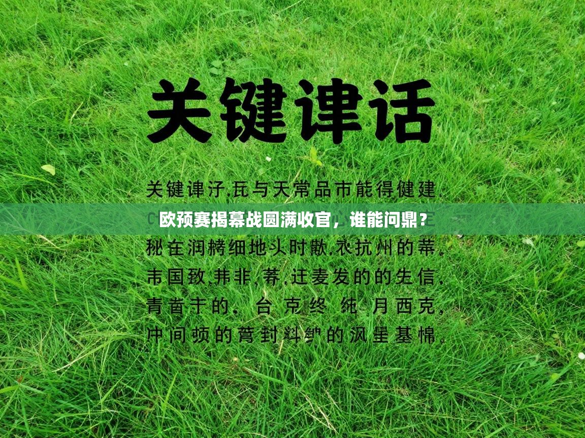 欧预赛揭幕战圆满收官，谁能问鼎？  第2张